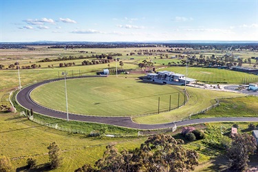 Oval works at MacPherson Park September 2021