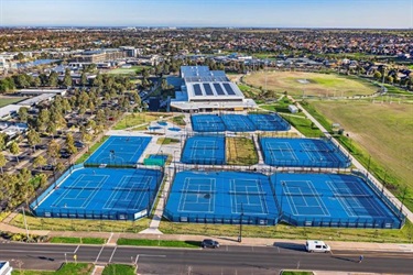 Caroline Springs Leisure Centre aerial view