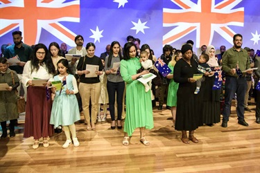 Citizenship ceremonies - 29 October 2022