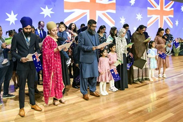 Citizenship ceremonies - 29 October 2022