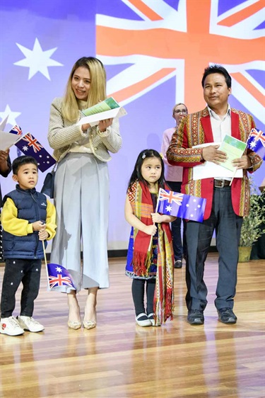 Citizenship ceremonies - 29 October 2022