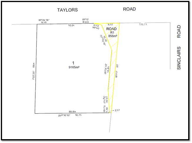 Public Notice - 1149 -1155 Taylors Road, Deanside