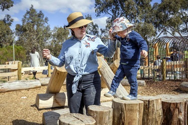 Melton Botanic Garden Play space