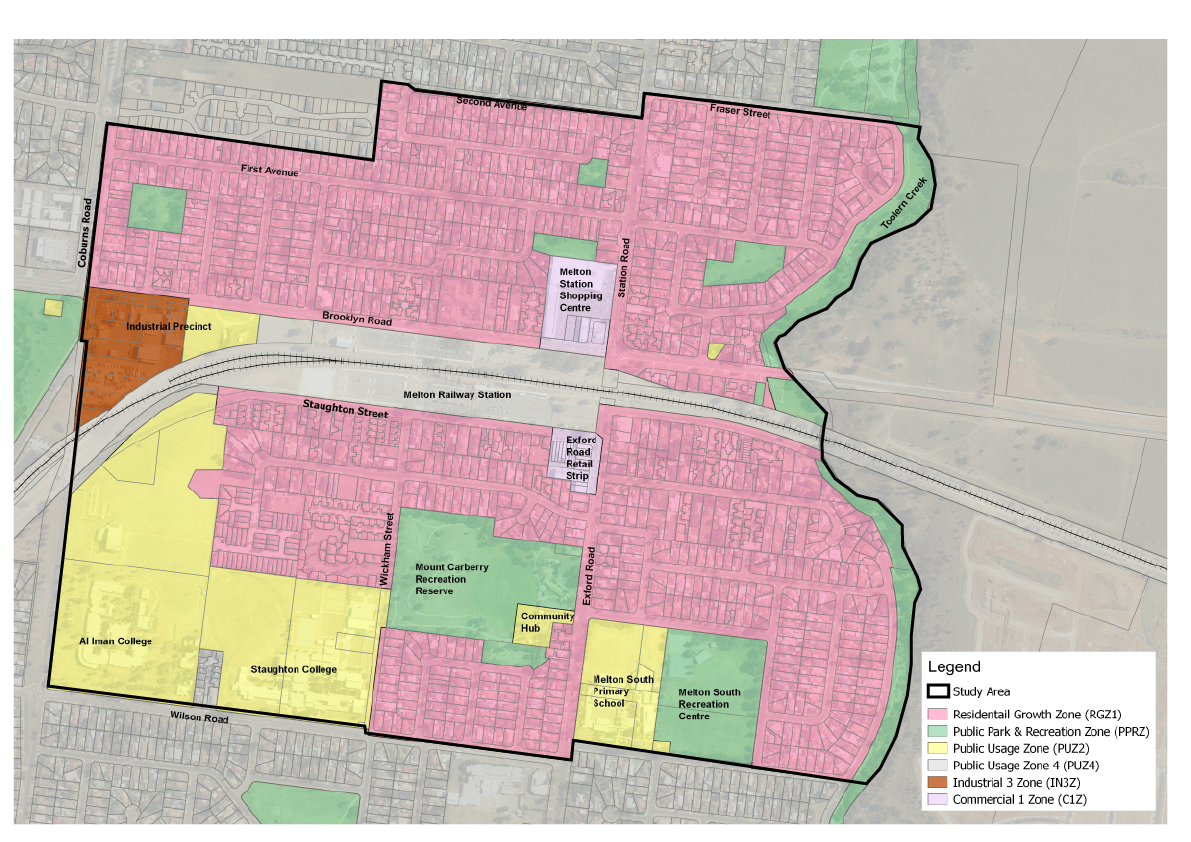 Melton South Site Plan